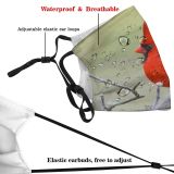 yanfind Public Ohio Exploration America Bush Twig Leaf Autumn Wild Tranquility Bird Bare Dust Washable Reusable Filter and Reusable Mouth Warm Windproof Cotton Face
