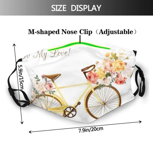 yanfind Abstract Isolated Bridal Elegant Bring Fashion Drive Cute Tender Classic Marriage Wedding Dust Washable Reusable Filter and Reusable Mouth Warm Windproof Cotton Face