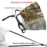 yanfind Industrial Factory Transportation Road Grinder Urban Terminal Train Architecture System Traffic Production Dust Washable Reusable Filter and Reusable Mouth Warm Windproof Cotton Face