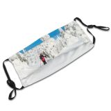 yanfind Country Exploration Ski Sport Coniferous Frozen Solitude Powder Touring Freedom Tree Hiking Dust Washable Reusable Filter and Reusable Mouth Warm Windproof Cotton Face