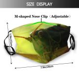 yanfind Grasshopper Creepy Like Insect Winged Jump Flying Cricket Organism Cricket Invertebrate Hop Dust Washable Reusable Filter and Reusable Mouth Warm Windproof Cotton Face