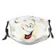 yanfind Olympic Competition Isolated Emoticon Happiness Recreation Sport Game Cute Laughing Tool Smiling Dust Washable Reusable Filter and Reusable Mouth Warm Windproof Cotton Face