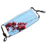 yanfind Spring Limb Autumn Branches Woody Leaves Branch Plant Branch Flower Flowering Leaf Dust Washable Reusable Filter and Reusable Mouth Warm Windproof Cotton Face
