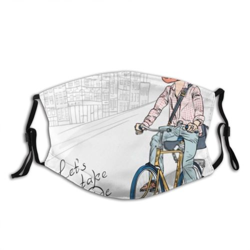 yanfind Attractive Beard Young Fashion Sport Cute Bearded Mascot Bag Trendy Cap Ride Dust Washable Reusable Filter and Reusable Mouth Warm Windproof Cotton Face