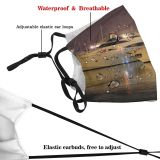 yanfind Marina Watercraft Transportation Motor Naval Boat Yacht Vehicle Ship Hafen Luxury Architecture Dust Washable Reusable Filter and Reusable Mouth Warm Windproof Cotton Face