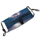 yanfind Ice Evening Night Hike Snowy Explosion Fireworks Headlamp Mountains Winter Dark Snow Dust Washable Reusable Filter and Reusable Mouth Warm Windproof Cotton Face