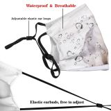 yanfind Isolated Whisker Fur Young Little Cat Kitty British Cute Striped Shorthair Adorable Dust Washable Reusable Filter and Reusable Mouth Warm Windproof Cotton Face