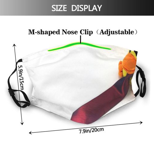 yanfind Tie Duck Fashion Knot Necktie Ducks Cloth Comp Stuffed Accessory Plush Geese Dust Washable Reusable Filter and Reusable Mouth Warm Windproof Cotton Face