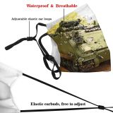 yanfind Combat Armored Propelled Vehicle Blindado Car Personnel Motor Guerra Carrier Exercito Self Dust Washable Reusable Filter and Reusable Mouth Warm Windproof Cotton Face