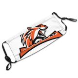 yanfind Isolated Emblem Life Bold Danger Cat Club Game Carnivore Mascot Sport Big Dust Washable Reusable Filter and Reusable Mouth Warm Windproof Cotton Face