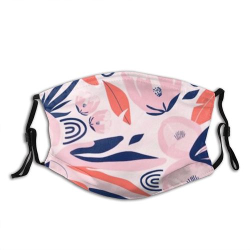 yanfind  Spring Flower Vintage Garden Flora Blooming Plant Retro Tropical Chinese Branch Dust Washable Reusable Filter and Reusable Mouth Warm Windproof Cotton Face