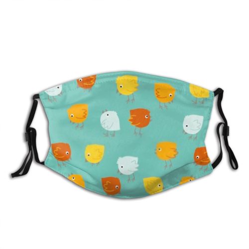 yanfind Bird Fashion Young Little Cute Seamless Colorful Kid Noon Summer Child Vintage Dust Washable Reusable Filter and Reusable Mouth Warm Windproof Cotton Face