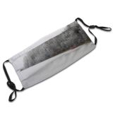 yanfind Winter Winter Natural Atmospheric Landscape Sky Ice Snow Shore Tree Frost Lake Dust Washable Reusable Filter and Reusable Mouth Warm Windproof Cotton Face