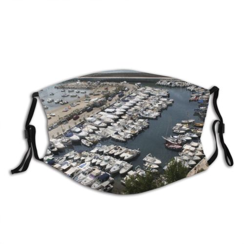 yanfind Motor Trasport Harbor Vehicle Aerial Vessel Eye Port Sea Boat Sailing Light Dust Washable Reusable Filter and Reusable Mouth Warm Windproof Cotton Face