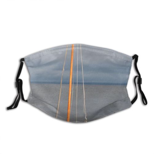 yanfind Dhow Vehicle Calm Yawl Sail Watercraft Sailboat Mast Onega Sailing Transportation Lake Dust Washable Reusable Filter and Reusable Mouth Warm Windproof Cotton Face