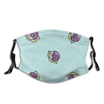 yanfind Lilac Garden Fashion Flora Little Cute Simplicity Seamless Tiny Beauty Summer Meadow Dust Washable Reusable Filter and Reusable Mouth Warm Windproof Cotton Face