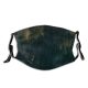 yanfind Idyllic Autumn Coast Freedom Shore Fantasy Lake Amazing Ecology Calm Flora Peace Dust Washable Reusable Filter and Reusable Mouth Warm Windproof Cotton Face