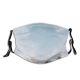 yanfind Idyllic Ice Pine Frosty Mountain Enviroment Snowy Rock Icy Coniferous Frozen Tranquil   Dust Washable Reusable Filter and Reusable Mouth Warm Windproof Cotton Face