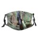 yanfind Outdoors Watermelon Fruit Adaptation Tree Bat Plant Mammals Nobody Hanging Upside Bats Dust Washable Reusable Filter and Reusable Mouth Warm Windproof Cotton Face