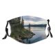 yanfind Lake Daylight Sunset Reflections Mountain Forest Clouds Scenery Mountains Grass Outdoors Trees Dust Washable Reusable Filter and Reusable Mouth Warm Windproof Cotton Face