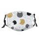 yanfind Cat Kitty Cute Swatch Kittens Silhouette Grey Seamless Design Sweet Face Pet Dust Washable Reusable Filter and Reusable Mouth Warm Windproof Cotton Face