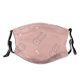 yanfind Isolated Childish Young Cute Hare Girls Doodle Baby Design Beautiful Face Womens Dust Washable Reusable Filter and Reusable Mouth Warm Windproof Cotton Face