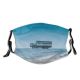 yanfind Idyllic Faceless Unrecognizable Mountain Journey Bus Traveler Highland Anonymous Tourist Route Direction Dust Washable Reusable Filter and Reusable Mouth Warm Windproof Cotton Face