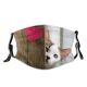 yanfind Emotional Cat Kitty Cute Figure Secret Curious Beautiful Eyed Pet Eyes Love Dust Washable Reusable Filter and Reusable Mouth Warm Windproof Cotton Face
