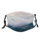 yanfind Idyllic Woodland Amazing Calm Sunset Evening Wild Mountain Explore Highland Forest Tranquil Dust Washable Reusable Filter and Reusable Mouth Warm Windproof Cotton Face