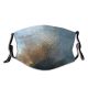 yanfind Winter Texture Frozen Frost Atmospheric Reflection Sky Ice Sunlight Wet Froze Frost Dust Washable Reusable Filter and Reusable Mouth Warm Windproof Cotton Face