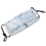 yanfind Ice Design Dramatic Landscape Mineral Planet Frozen Tranquility Prefecture Polar Satoyama Japan Dust Washable Reusable Filter and Reusable Mouth Warm Windproof Cotton Face