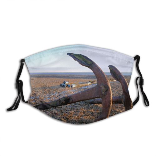 yanfind Coast Coast Shore Beach Driftwood Vacation Sky Sculpture Tree Horizon Suffolk Wood Dust Washable Reusable Filter and Reusable Mouth Warm Windproof Cotton Face