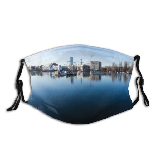 yanfind Capital Cities Waterfront Tranquility Built City Architecture Construction Exterior Sky Space Building Dust Washable Reusable Filter and Reusable Mouth Warm Windproof Cotton Face