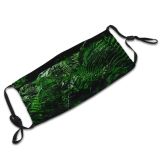 yanfind Iphone Forest Frond Plants Rain Fern Leaves Dark Trees Outdoors Light Rainforest Dust Washable Reusable Filter and Reusable Mouth Warm Windproof Cotton Face