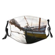 yanfind Tall Shaman Barque Vehicle Yawl Sail Wire Ship Watercraft Mast Sailboat Onega Dust Washable Reusable Filter and Reusable Mouth Warm Windproof Cotton Face