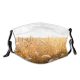 yanfind Cereal Wheat Agricultural Season Field Rye Sky Grow Farming Farm Harvest Straw Dust Washable Reusable Filter and Reusable Mouth Warm Windproof Cotton Face