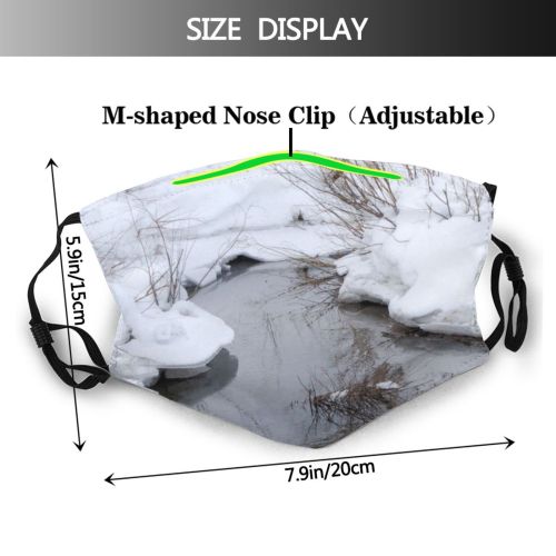 yanfind Enjoy Certain Comment Please Used Give Winter Natural Atmospheric Landscape Sky Seeing Dust Washable Reusable Filter and Reusable Mouth Warm Windproof Cotton Face