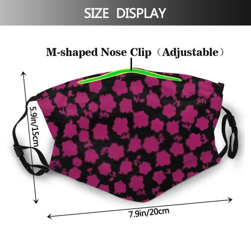 yanfind Garden Decor Fashion Little Cute Hawaii Seamless Feminine Beauty Summer Elegance Vintage Dust Washable Reusable Filter and Reusable Mouth Warm Windproof Cotton Face