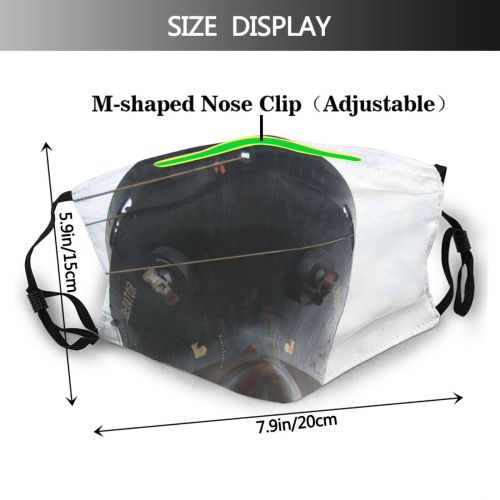 yanfind Vehicle Ropes Vessel Sepia Ship Iron Prow Port Boat Sea Harbour Ship Dust Washable Reusable Filter and Reusable Mouth Warm Windproof Cotton Face