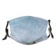 yanfind Idyllic Ice Pine Frosty Mountain Enviroment Snowy Rock Icy Coniferous Frozen Tranquil   Dust Washable Reusable Filter and Reusable Mouth Warm Windproof Cotton Face