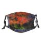 yanfind Deciduous Landscape Leaf Sky Fall Tree Transport Plant Autumn Natural Woody Dust Washable Reusable Filter and Reusable Mouth Warm Windproof Cotton Face