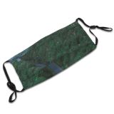yanfind Idyllic Untouched Foliage Woodland Wild Mountain Explore Road Highland Way Forest Silent Dust Washable Reusable Filter and Reusable Mouth Warm Windproof Cotton Face