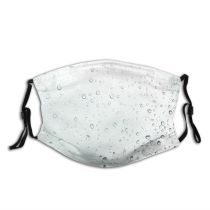 yanfind Glass Precipitation Rain Drop Drops Rain Window Moisture Drizzle Dust Washable Reusable Filter and Reusable Mouth Warm Windproof Cotton Face
