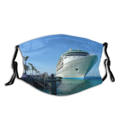yanfind Vehicle Ship Cruise Motor Boat Key Ship Ocean Watercraft Ocean Dock Naval Dust Washable Reusable Filter and Reusable Mouth Warm Windproof Cotton Face