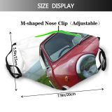 yanfind Lamp Hill Sky Vehicle Car Cooper City Mini Motor Classic Light Design Dust Washable Reusable Filter and Reusable Mouth Warm Windproof Cotton Face