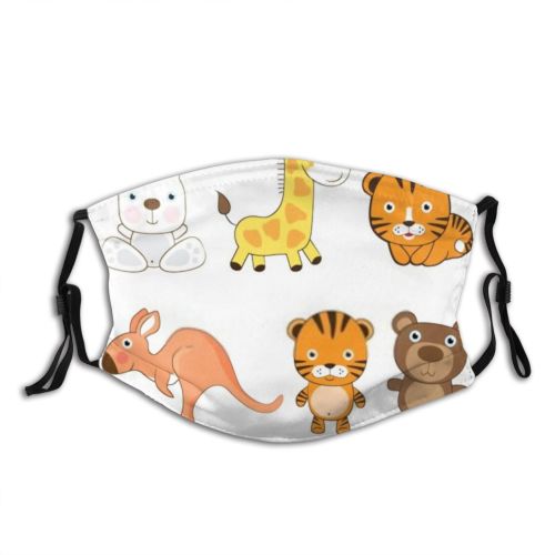 yanfind Attractive Isolated Asian Lovely Little Cat Cute Big Friendly Nice Colorful Kid Dust Washable Reusable Filter and Reusable Mouth Warm Windproof Cotton Face