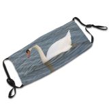 yanfind Ducks Winter Beak Geese Neck Vertebrate Wildfowl Swans Bird Swan Bill Feathers Dust Washable Reusable Filter and Reusable Mouth Warm Windproof Cotton Face