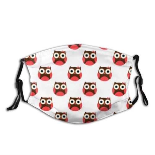 yanfind Congratulation Bird Comic Cute Dot Seamless Present Kid Child Vintage Design Beautiful Dust Washable Reusable Filter and Reusable Mouth Warm Windproof Cotton Face