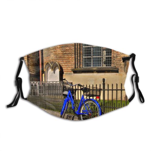 yanfind HDR Fork Vehicle Brick Church Fence Wheel Street City Wall Bike Cityscape Dust Washable Reusable Filter and Reusable Mouth Warm Windproof Cotton Face