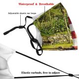 yanfind Elaeis Tower Canas Das Shore Farol Ocean Light Rocks Lighthouse Tropics Mountain Dust Washable Reusable Filter and Reusable Mouth Warm Windproof Cotton Face